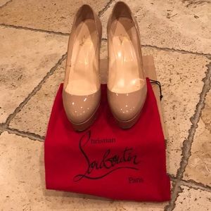 Christian Louboutin Bianca 120 patent calf